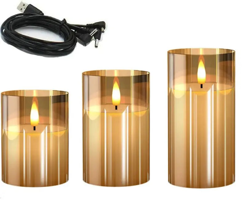USB Rechargeable LED Candles