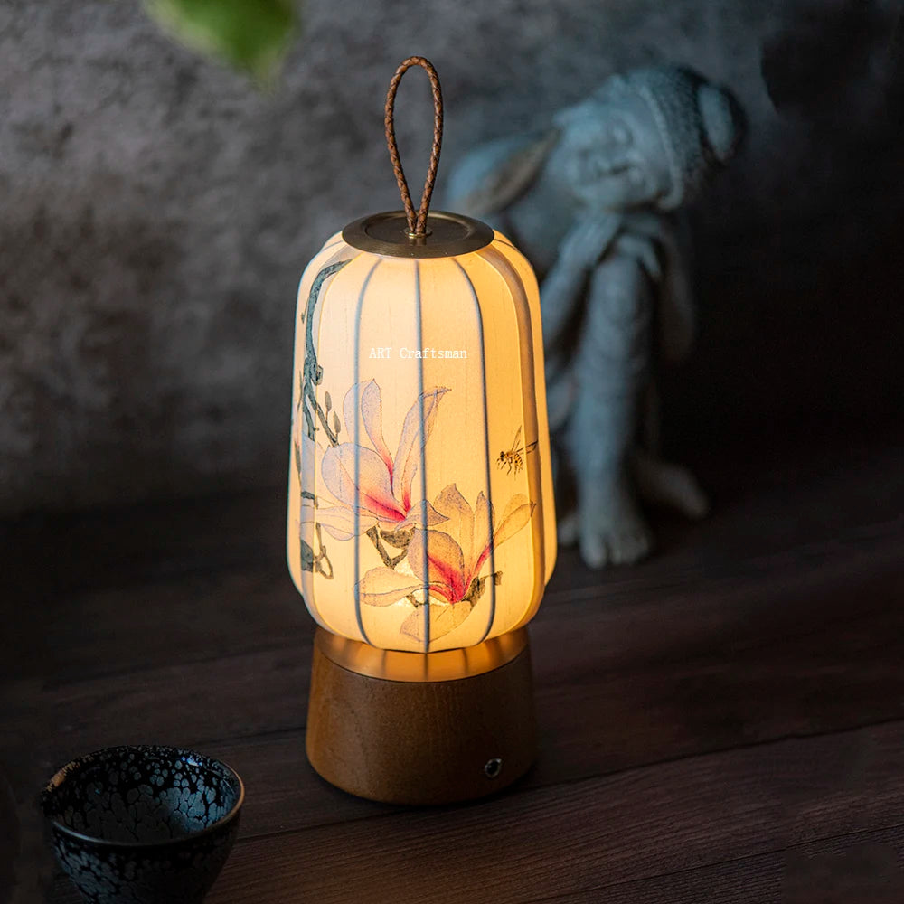 Traditional Fabric Table Lamp