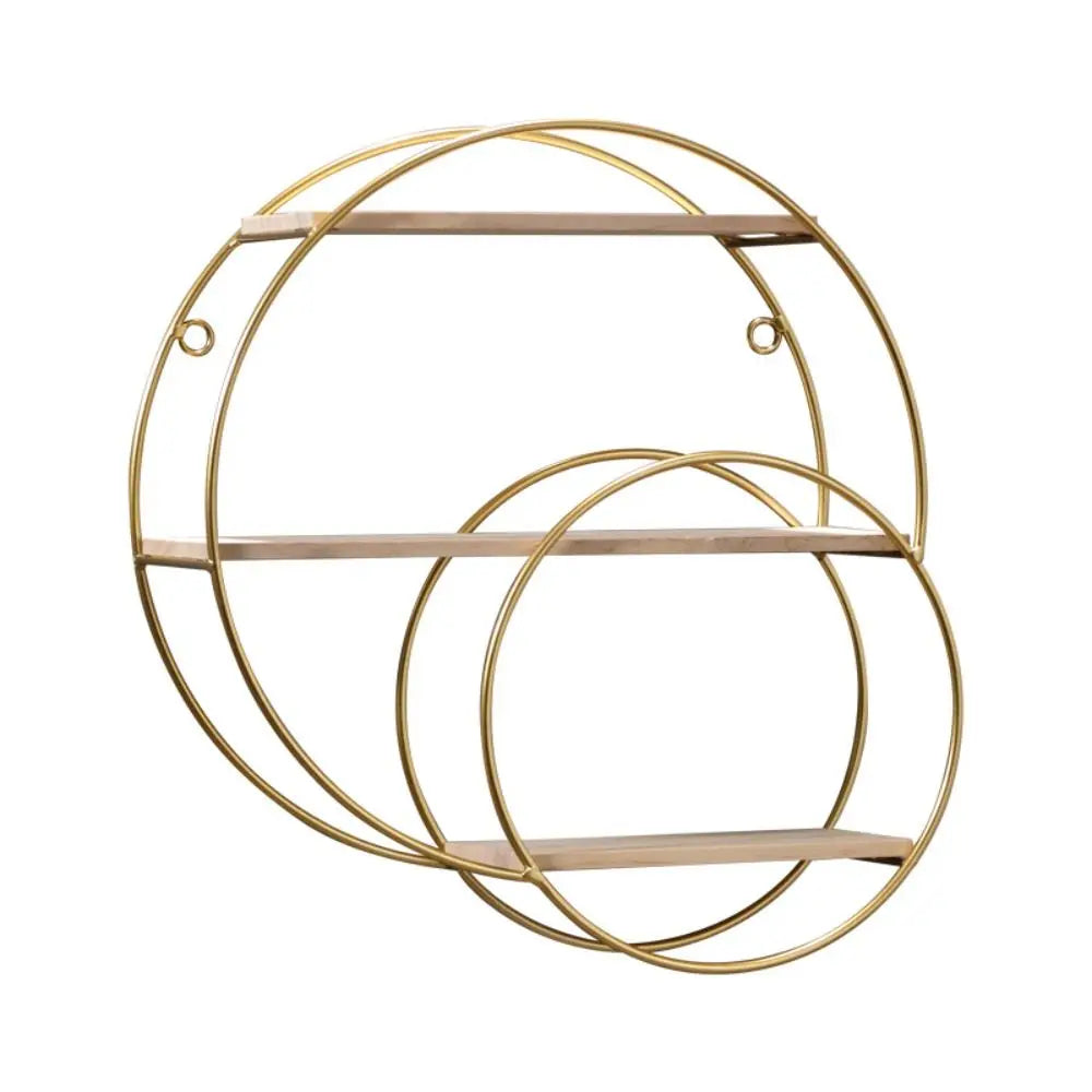 Gold Nordic Wall Shelf