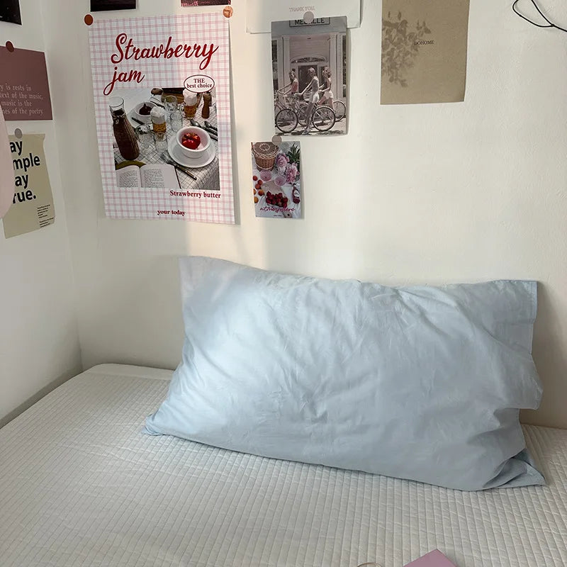 Cotton Solid Color Pillowcase