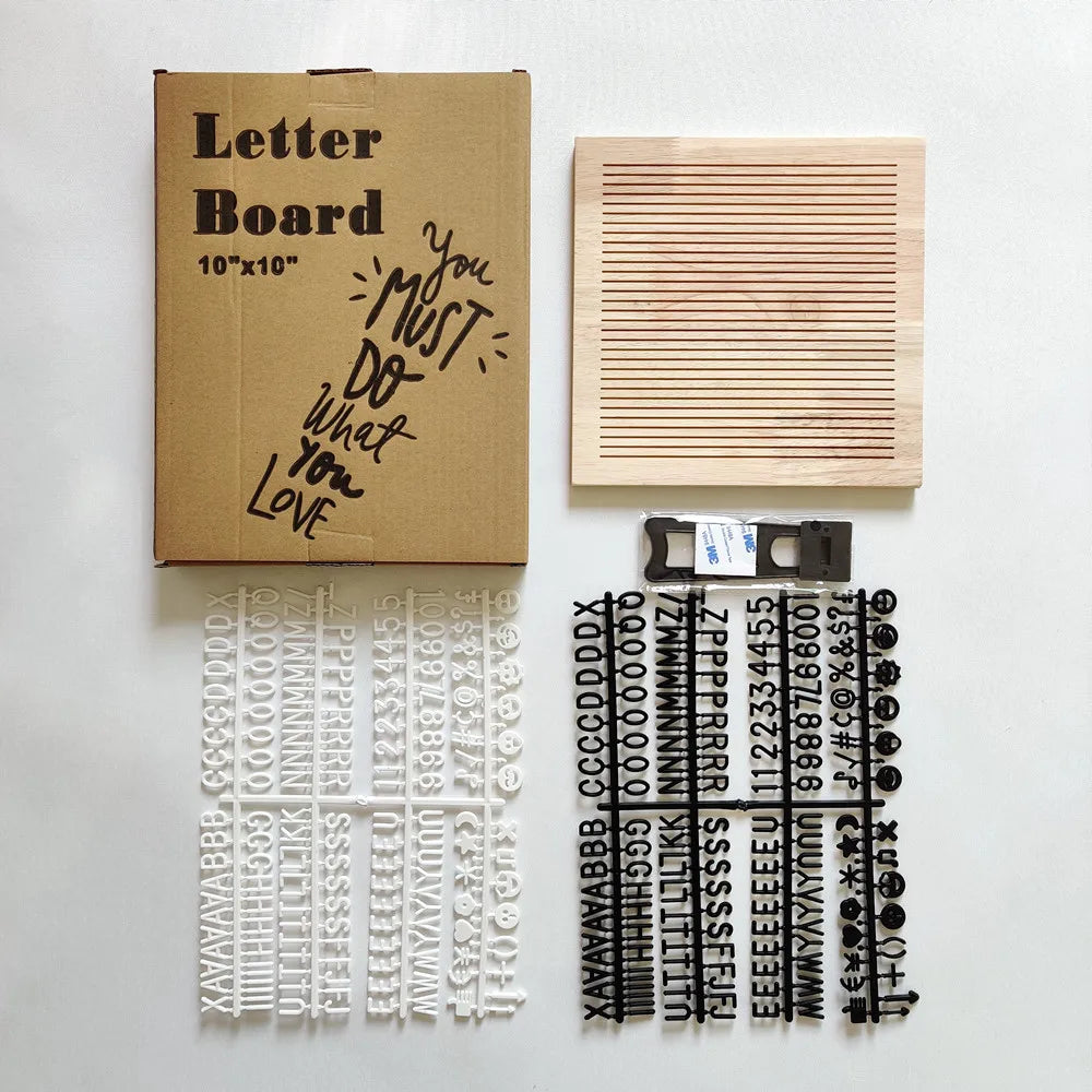 Felt Letterboard Message Board