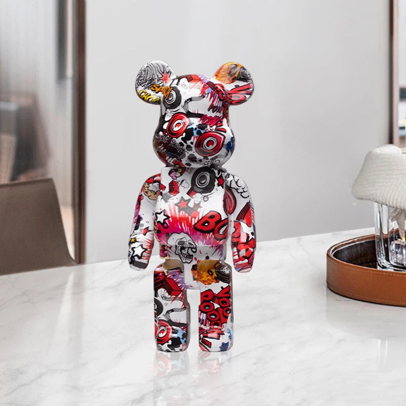 Graffiti Bear Home Decor