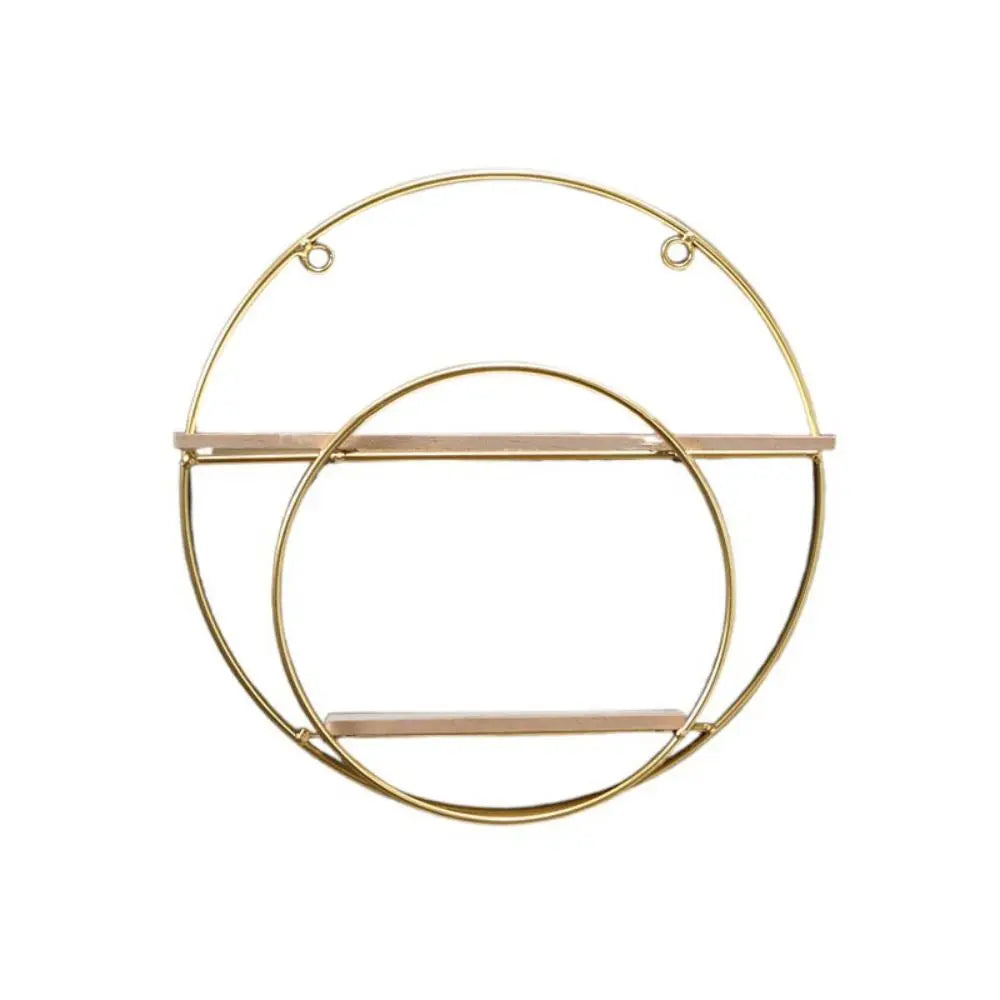 Gold Nordic Wall Shelf