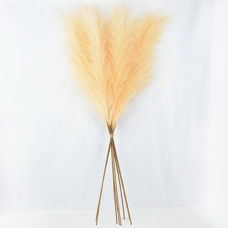 Faux Pampas Grass Bouquet