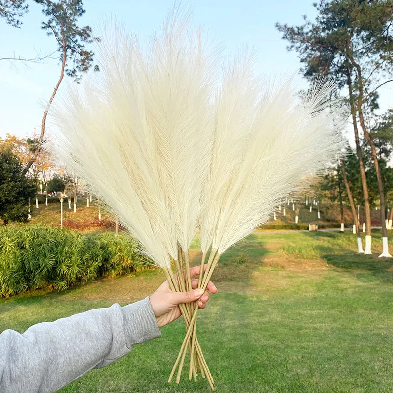 Faux Pampas Grass Bouquet