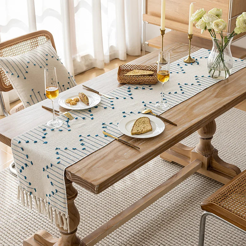 Boho Cotton Table Runner