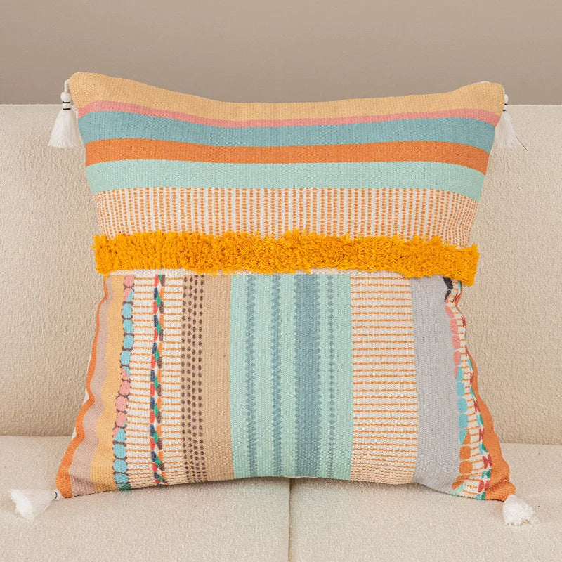 Moroccan Tufted Cushion Cover