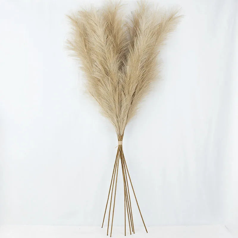 Faux Pampas Grass Bouquet