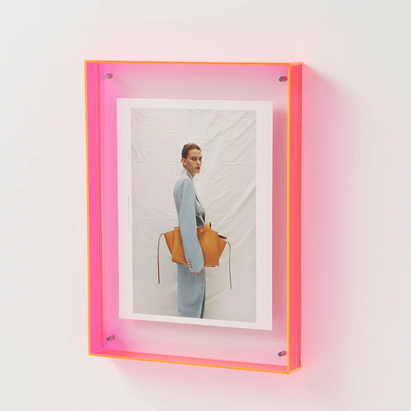 Acrylic Transparent Photo Frame