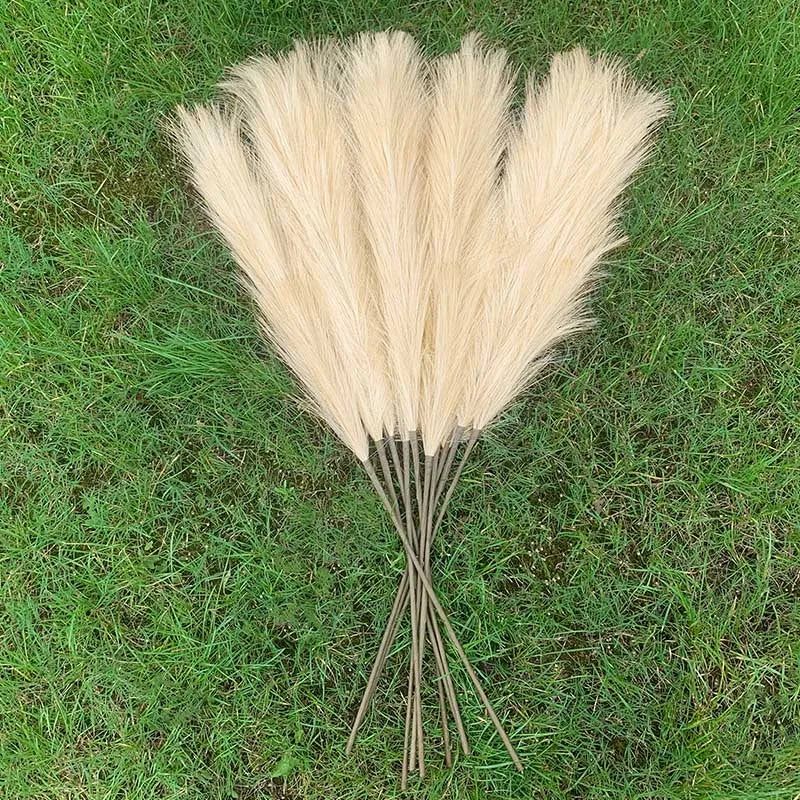 Faux Pampas Grass Bouquet