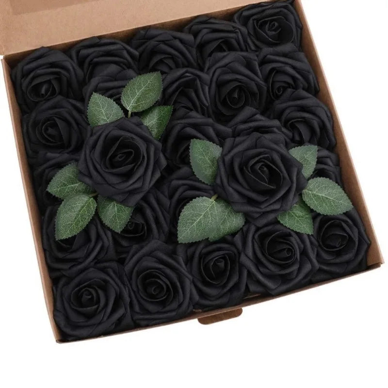 Artificial Foam Rose Flowers