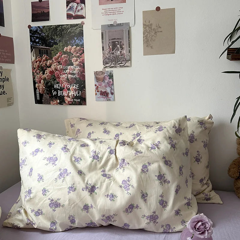 Cotton Solid Color Pillowcase