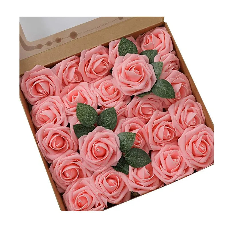 Artificial Foam Rose Flowers