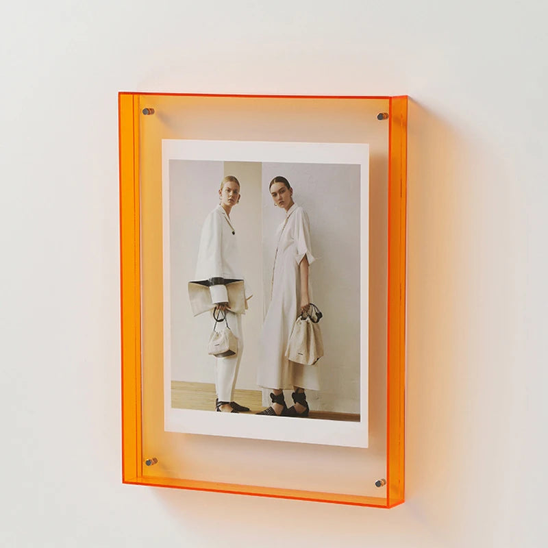 Acrylic Transparent Photo Frame