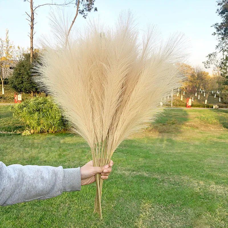 Faux Pampas Grass Bouquet