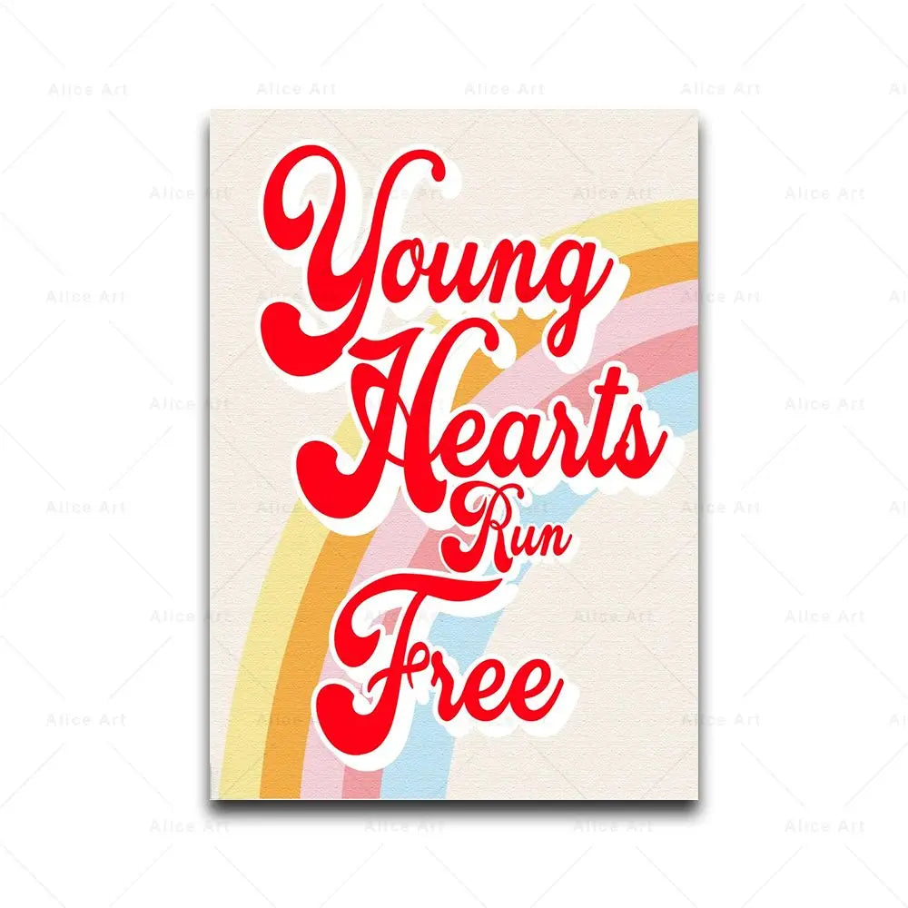 Disco Lyrics Wall Art