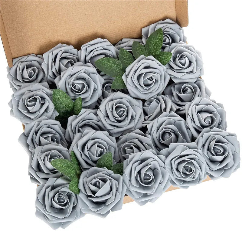 Artificial Foam Rose Flowers