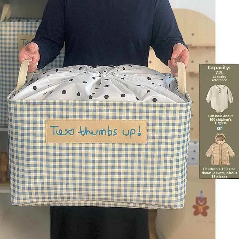 Nordic Canvas Storage Basket