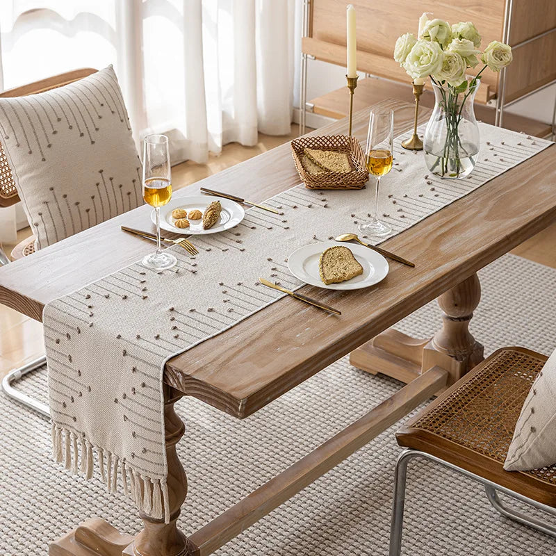 Boho Cotton Table Runner