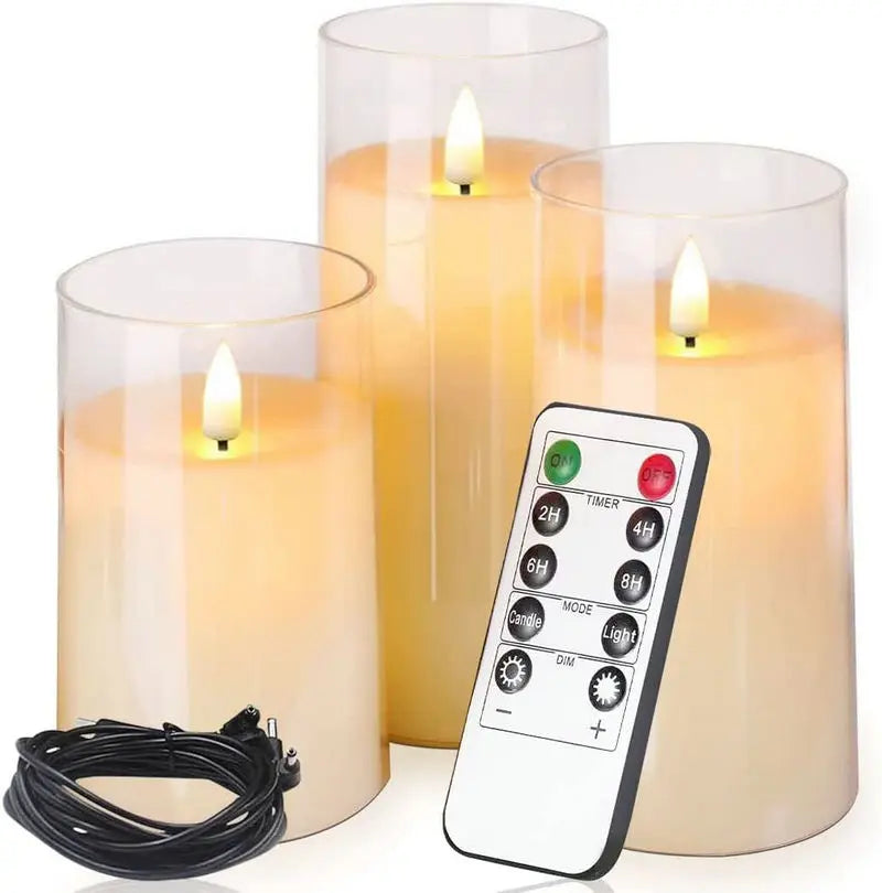 USB Rechargeable LED Candles