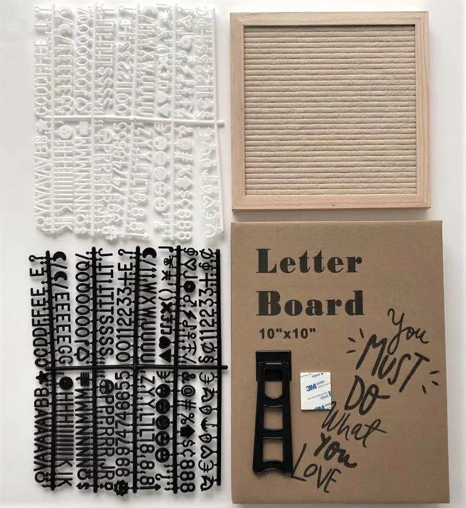 Felt Letterboard Message Board