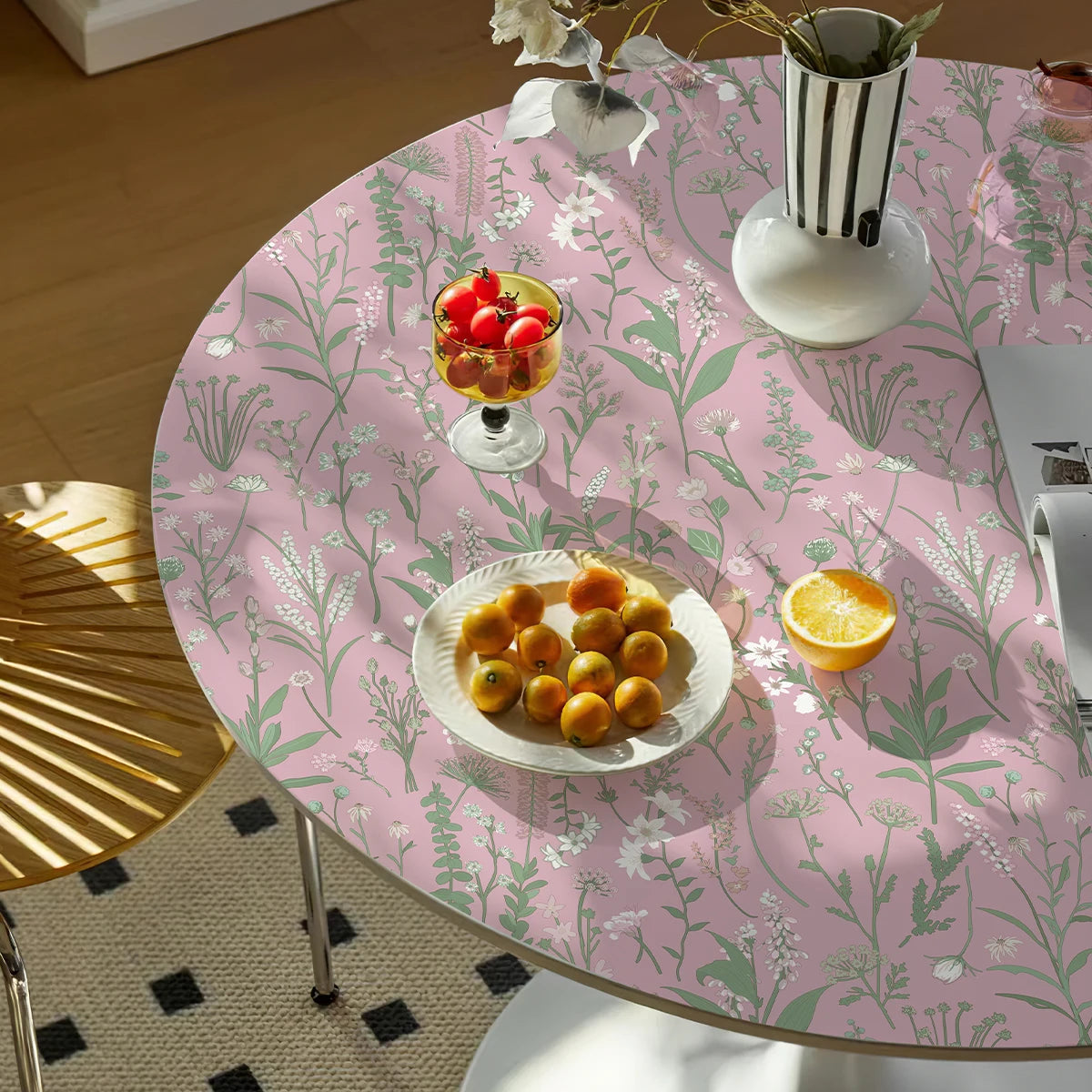 Retro Floral Wall Sticker