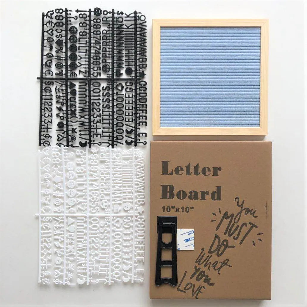 Felt Letterboard Message Board