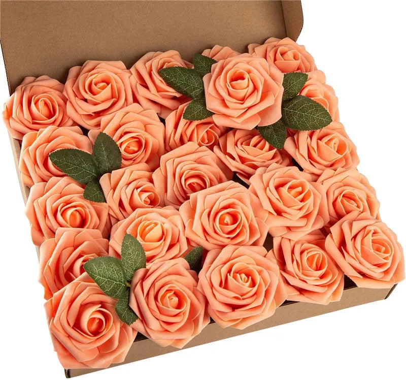 Artificial Foam Rose Flowers