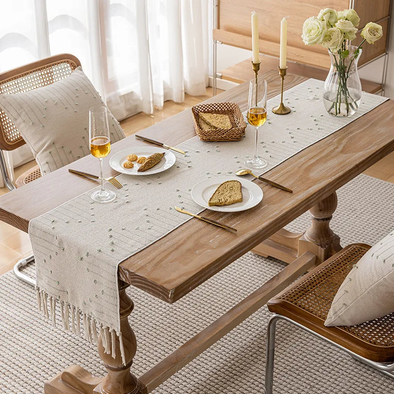 Boho Cotton Table Runner